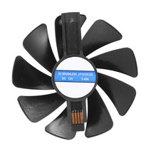 95mm CF1015H12D DC12V 비디오 카드 쿨러 냉각 팬 사파이어 니트로 RX480 8G RX 470 4G GDDR5 RX570 4G / 8G D5 RX580 8G, 하나, 보여진 바와 같이