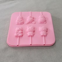 고양이6구 막대사탕몰드