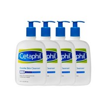 세타필 젠틀 스킨 클렌저, 4개, 591ml