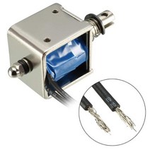 JF-0826B 12V/2A 오픈 프레임 솔레노이드 리셋 10mm 푸시 풀 타입 전자 DC 자동 판매기 섬유 기계