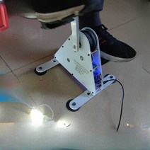 페달수동발전기 자전거 자가발전 전기 스피닝 회전력, 휴대용 페달  100w