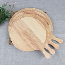 우드 피자보드 27 AA 브런치 플레이팅 손잡이 빵도마(주, 피자보드 36 (36cm)