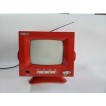 브라운관 흑백 텔레비전 레트로 TV 인테리어 장식품, A.5인치 장신구