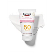 유세린 선크림 센서티브 미네랄 선스크린 로션 SPF50 무향 118ml