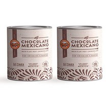 Mexican Hot Chocolate - Artisanal with Organic Cacao Beans (8oz 2 tins) - La Monarca Bakery, 1