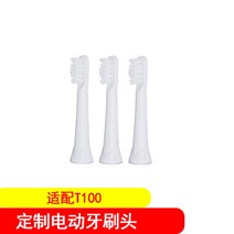 샤오미 전동칫솔모 홈퍼 전동칫솔모 T500 리필 브러쉬 T300 범용 T100 오리지널, 개, T100 맞춤 칫솔모 [3수]