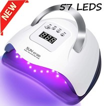 66LED 네일 건조기 LED 램프 UV 모든 젤 매니큐어 모션 감지 살롱 도구 장비, SUN X7 MAX_EU Plug (220-240V)