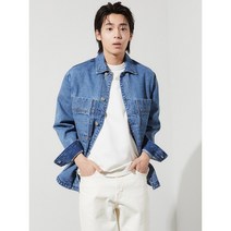 [AK분당점][티아이포맨]주머니 포인트 데님 CPO 자켓 M222MJP905