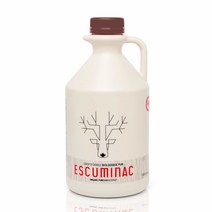 Escuminac Late Harvest Canadian Maple Syrup Dark Taste 에스큐미낙 레이트 하비스트 캐나다 메이플 시럽 33.8 fl oz (1L)