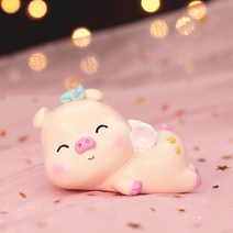 납품 생일 케이크 장식품 해바라기 돼지 니아 장식품 자동차 장식차 장식 공예품, 1002-1D 큰 천사 소아