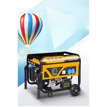 푸드트럭 발전기 화물차 비상시 행사용 전기생산 낚시, 4000W 수동 시동 가솔린 220V