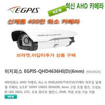 4채널 네트워크녹화기(다후아 NVR410HS-P-4KS)외 추가상품, EGPIS-QHD4636HI(6mm)