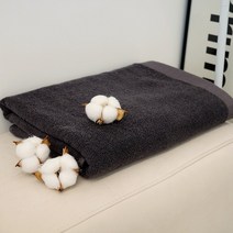 쉬라즈 모노바스 40수 바스타올 500g 1장, 1개, 차콜그레이