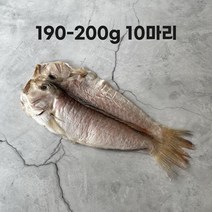 제주 동문시장 반건조옥돔 (190-200g 10마리) 옥두어 우도수산, 190-200g 10마리