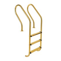 수영장용품 사다리계단 호텔 팔걸이 야외 손잡이 스텐, 골드 SF515 ( 1.2mm )