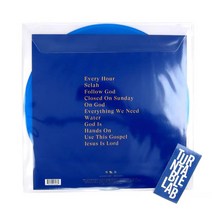 LP판 레코드 음반 턴테이블 칸예 웨스트 Kanye West Jesus Is King LP Blue Glue, 1LP