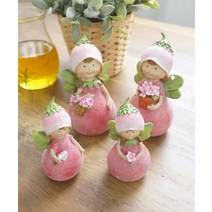 2size 2p 반짝이 꽃잎 요정 핑크 장식 인형 집꾸미기 집들이 원룸 개업식 인테리어 크리스마스 카페 현관