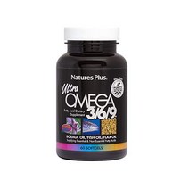 Naturlus 울트라 오메가 369 - 1200mg 120 소프트젤 - 보리지 오일 생선 오일 아마 오일 보충제 심장 건강 증진 기분 증진 소염 - 글루텐 프리 - 1, 60 Softgels