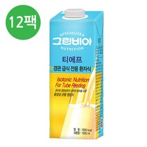 정식품 그린비아 티에프1000ml x 12, 12팩, 1000ml