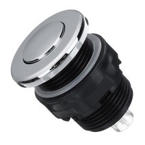 에어컨 AC 스위치 새로운 공압 온 오프 푸시 에어 버튼 34mm 욕조 스파 폐기물 쓰레기 처리 월풀 편리한 블랙