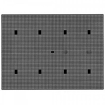 플라스틱 분갈이망36x26cm(5장) 화분깔망 흙받침, 본상품선택