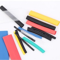 전선 합선방지 수축튜브 530pcs/ 절연 변압기 소켓 멀티탭 수리도구 소모품, 수축튜브 세트