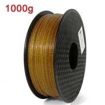 3D 프린터 필라멘트 PLA 1.75mm 빛나는 무지개 승화 인쇄 재료 스파클 블랙 퍼플 블루 골드 오렌지, 17 Shining gold- 1kg