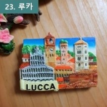 오악사카 여행 기념품 세계 유럽 마그넷, C23. 루카