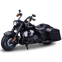 [JS멀티샵] Meritor 할리 데이비슨 883 오토바이 모델 다이캐스트 합금 모형 1대12 스케일, 1. 뉴 할리 데이비슨 스페셜 블랙