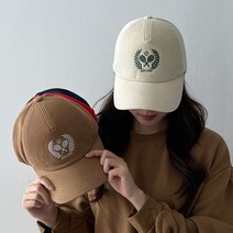 베이직 테니스 월계수 오각 볼캡 남녀공용 야구모자