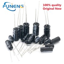 2-50pcs 10V 16V 25V 35V 50V 63V 알루미늄 전해 콘덴서 마이크로포맷 uF 220 330 470 680, 31 35V10uF 20PCS