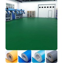 방수 PVC 카페트 공장 작업장 미끄럼방지 롤카펫 10M, 검정색 1.2mm 두께 폭 2m 길이 5m