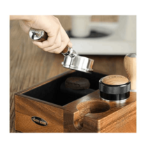 넉박스 커피 찌꺼기 커피퍽 원목 우드 커피퍽제거기, 58mmㅣB 하단 옵션 이미지 참고