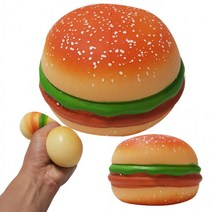음식모형 손운동 슬라임 푸쉬팝버블 팝잇 어린이날선물 스퀴시 모찌 주물럭 햄버거 말랑이 촉감놀이 지압, 상세페이지 참조