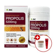 JNC 호주 프로폴리스 5200mg 180캡슐X3개 목 에좋은영양제 포로폴리스 항산화건강 솔루션, 단품, 단품