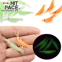 히트페이스 인조새우 크릴 웜, 크릴새우 1.7 (그린)