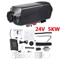 무시동히터 자동차 디젤 히터 세트 컴팩트 12V 2kw 공기 주차 키트 따뜻한 리모컨 가정용 보트 버스, 01 5KW 24V