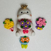 꽃다발지방이석고방향제 호두마루샵 돌답례품 웨딩답례품 개업선물 차량용 석고방향제/오퓨저, 일반, 클린코튼