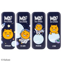 임팩트 카카오프렌즈 민트 무설탕 캔디 스페이스어드벤처 4종 1개입 독일산 직수입, 스피아민트