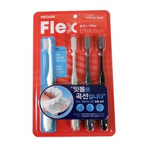 Eurovision : 메디안 플렉스 이펙션 칫솔 4입 : Good Luck
