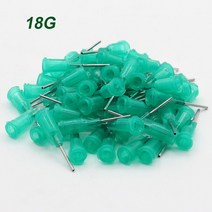 정밀 패시베이트 SS 100 개 18G PP Safetylok 허브 05 가진 분배 끝 배관 길이 분배기 바늘 DropShipping