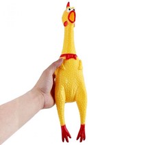 강아지삑삑이 인형 소리나는 닭인형 41cm 특대형, 1