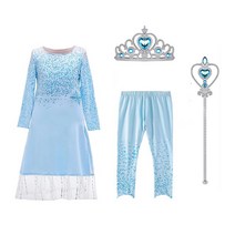 당일배송 겨울왕국2 엘사원피스/엘사자켓 소품 4종세트 증정