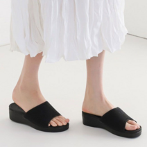 오노마 오노마 ONM 글리터 슬리퍼 사무실화 미용사신발 데일리 미들굽 (8533199)