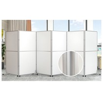 접이식 사무실 가림막 파티션 칸막이 폭 1m 높이 1.8m, 화이트