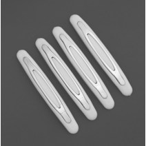 키알리 차량 문닫힘방지 자동차 문콕방지 도어가드 도어 몰딩 엣지 4p x 2세트, 색상, 화이트
