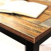 리빙스케치 보그 1200 빈티지 테이블 업소용 식탁 제주도 배송협의, 1200x600빈티지