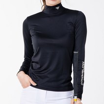 여성 골프 웨어 이너 여자 깔끔 티 셔츠 운동 의류 기능성 옷 복 스크린 실내 실외 스윙 퍼팅 연습 장