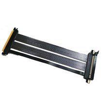Icepc PCIE 4.0 X16 RTX3090 연장 케이블 RX6900XT 차폐 속성 유연한 라이저 카드 커넥터 포트 어댑터 GTX RTX 시리즈 라데온 그래픽 카드와 호환, Pcie 4.0-25cm-180°