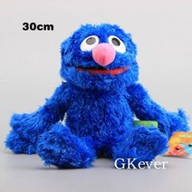 웃는엘모인형 엘모 굿즈 Elmo 세서미 스트리트 애착인형 21-35 CM 핸드 인형 만화 애니메이션 오스카, 30cm